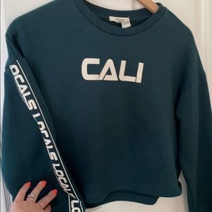Crop sweatshirt